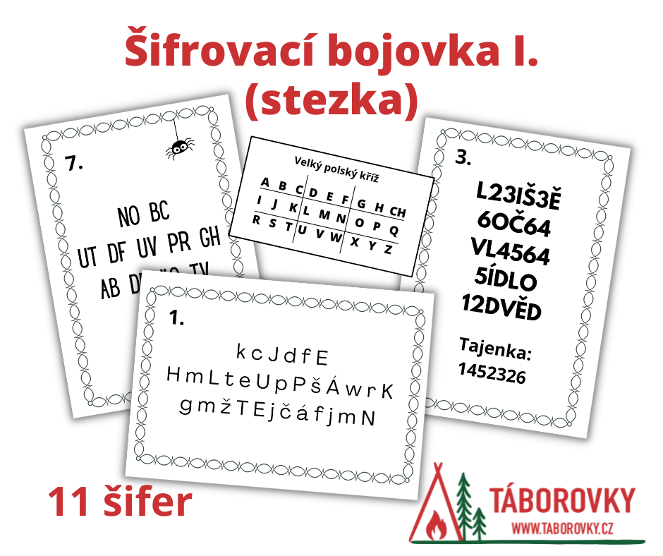 šifrovací stezka pro děti